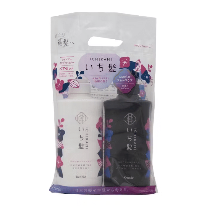 Kracie Ichikami SmoothCare Shampoo&ConditionerSet 1 カウント