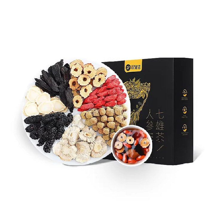 杞里香人参七雄茶补养男肾熬夜喝养生茶540g*1