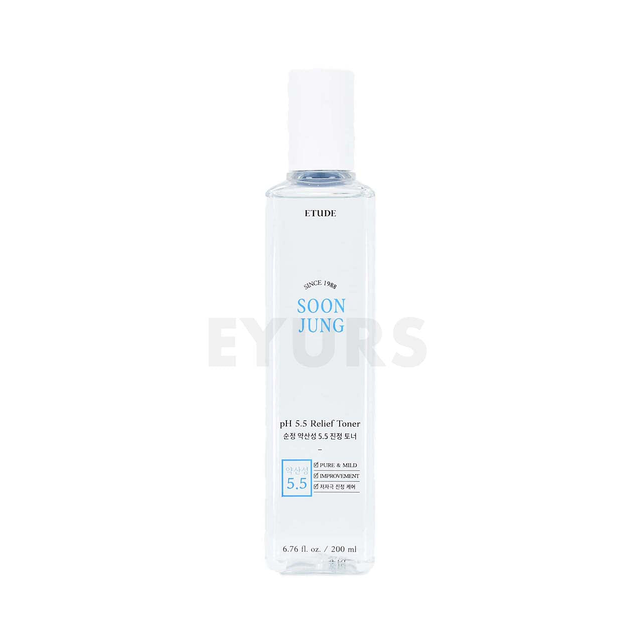 ETUDE Soon Jung pH 5.5 Relief Toner (200ml) 9.8 oz