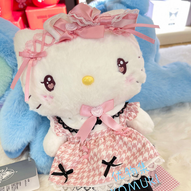 三丽鸥 地雷女仆梦幻丝带系列 Hello Kitty 公仔