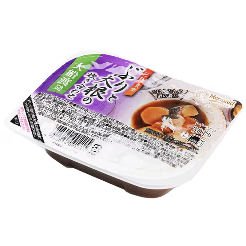 Abe Shoten Mermaid Sanriku Shokudo Yellowtail and radish cooked together 120g 120 g