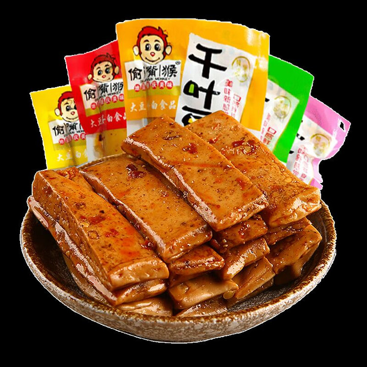 偷嘴猴 重庆 千叶豆腐干 休闲零食 1000g