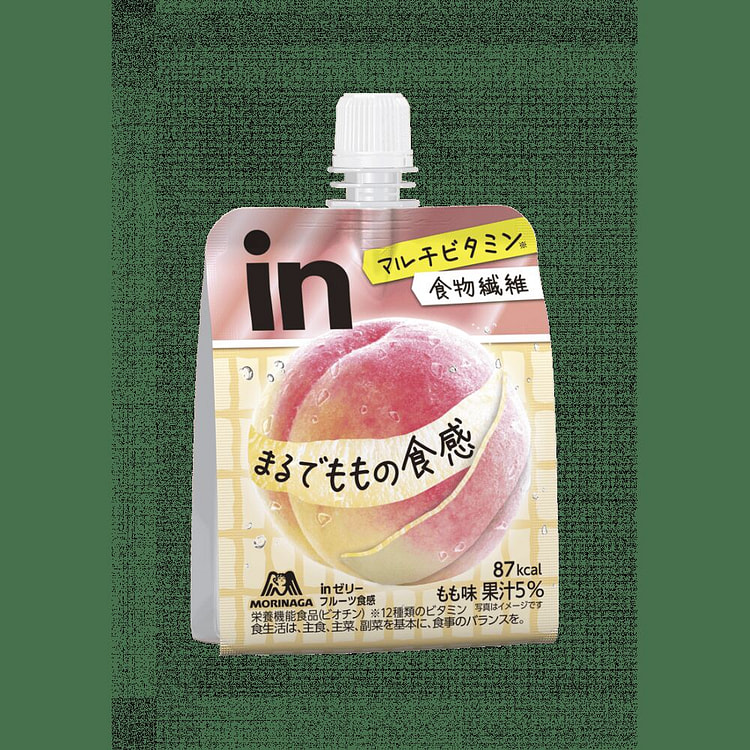 Morinaga In Jelly Fruit Energy Peach Jelly