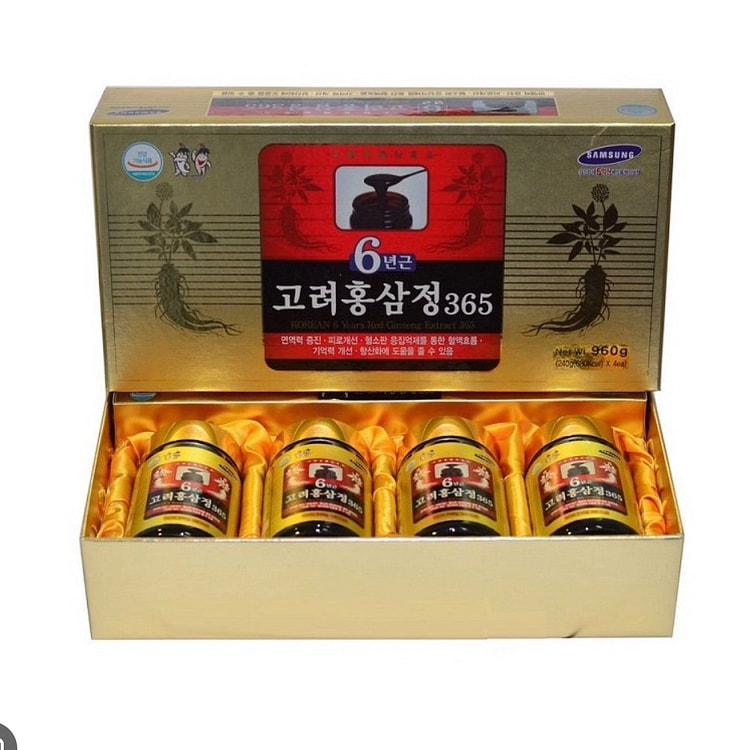 Korean Red Ginseng Extract 6 years Root 365