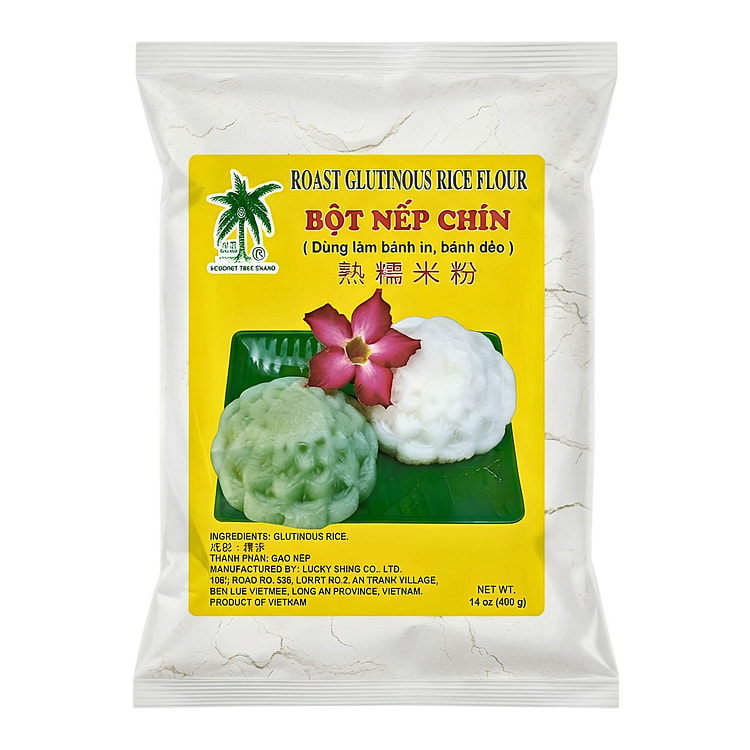[Coconut Tree] Roast Glutinous Rice Flour - 14oz 1 each