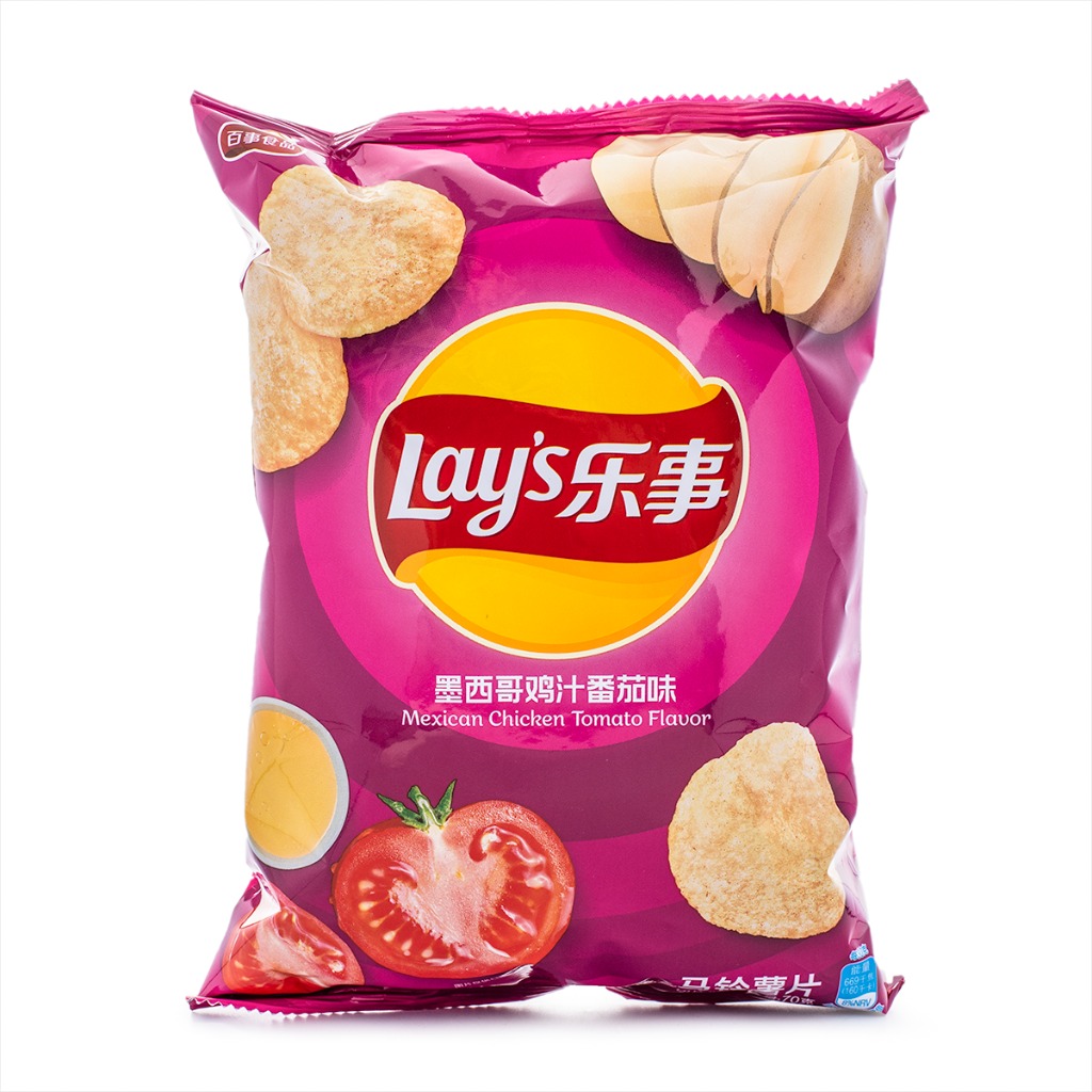 Lay'sポテトチップス トマトチキン味 Weee!