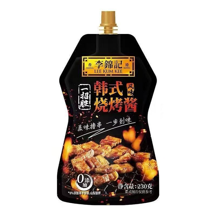 李锦记韩式风味烧烤酱230g*1袋 230 克