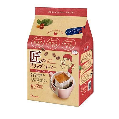 Kataoka挂耳滴滤式咖啡粉（摩卡混合）10杯分