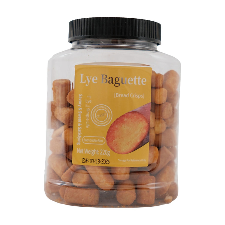 碱水法棍面包脆 咸香蟹黄味 1 盒