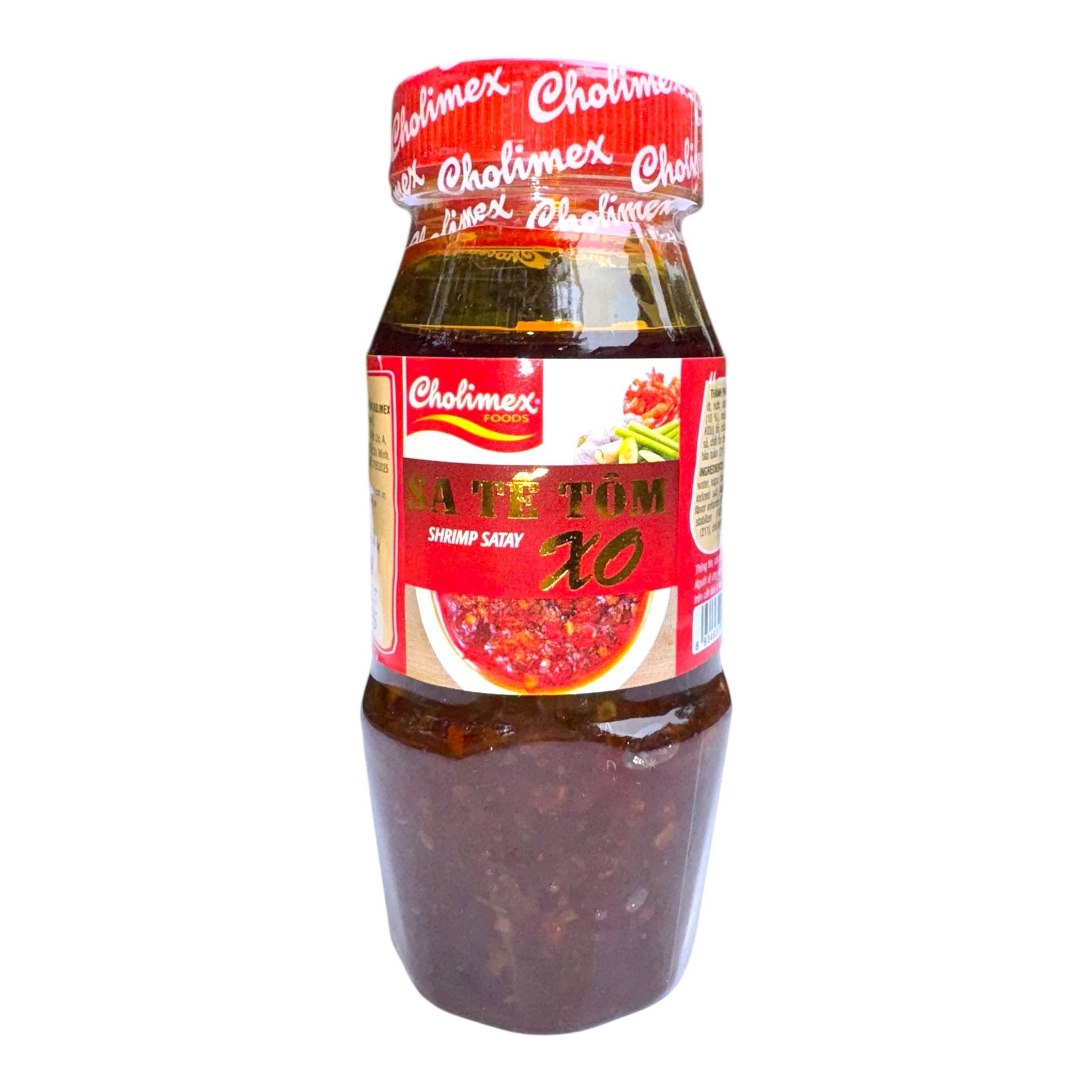 Cholimex Shrimp Satay XO Sauce Tuong Ot Sate Tom 100 g