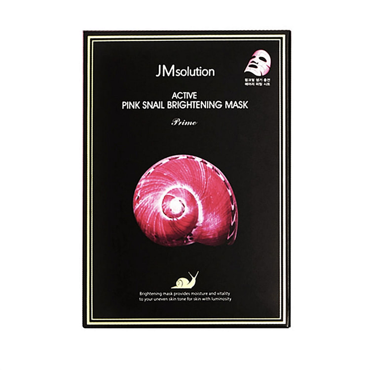 JM 肌司研粉蜗牛美白提亮面膜 10片 1 盒