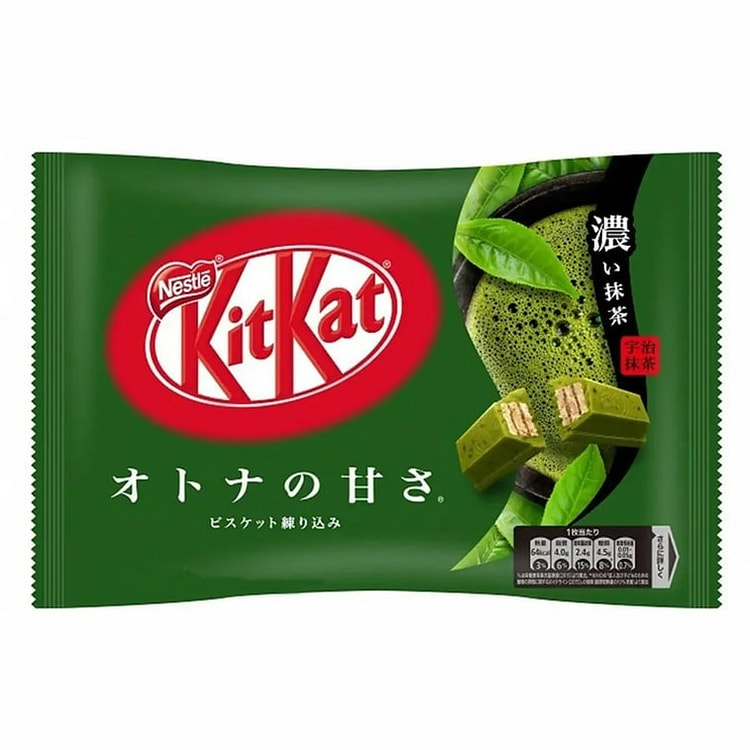 NESTLE Crisp Sandwich Chocolate with Matcha Flavor 135g