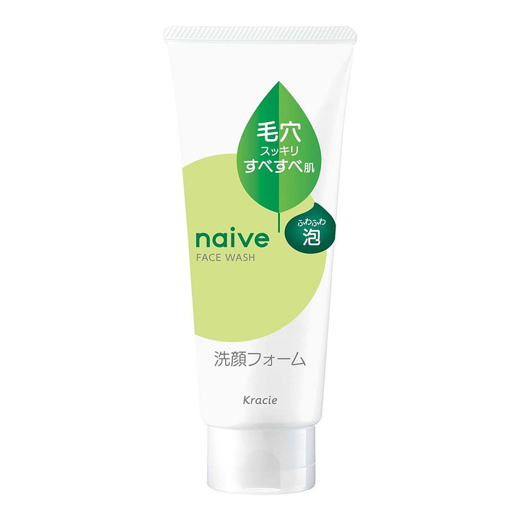 Naive Facial Cleansing Foam Pore Clearing 120g 1 count