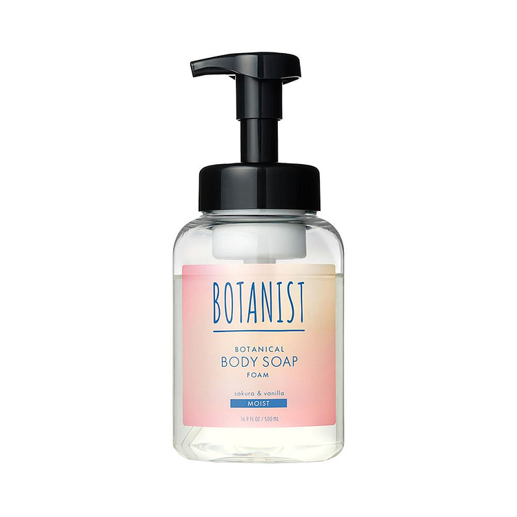 BOTANIST Body Soap Foam Moist Sakura&Vanilla 500 ml