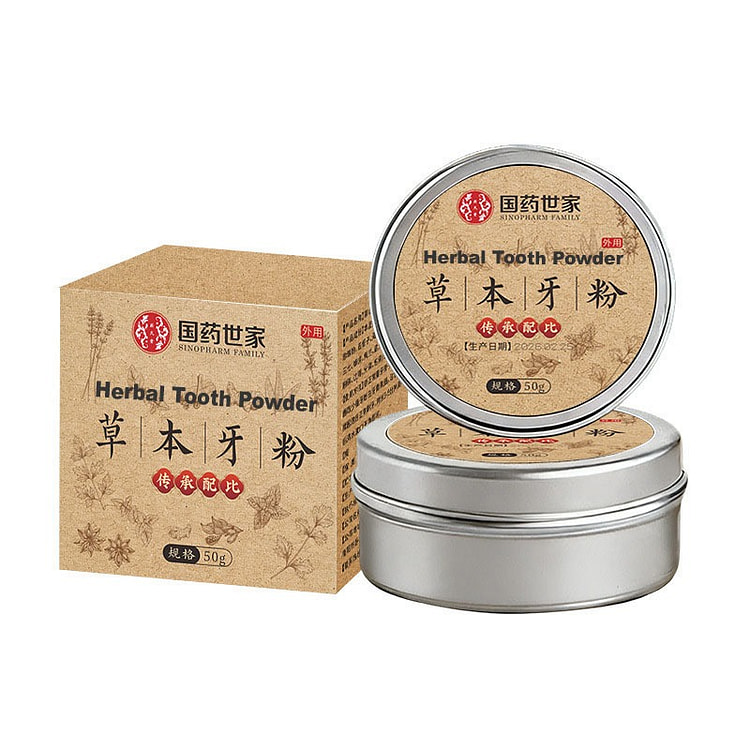 Natural Herbs Tooth Powder for strenghten Teeth 50 g
