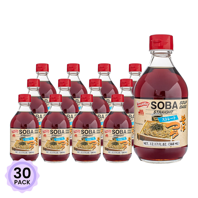 Marutomo Soba Soup Base Straight 360 ml*30 pack
