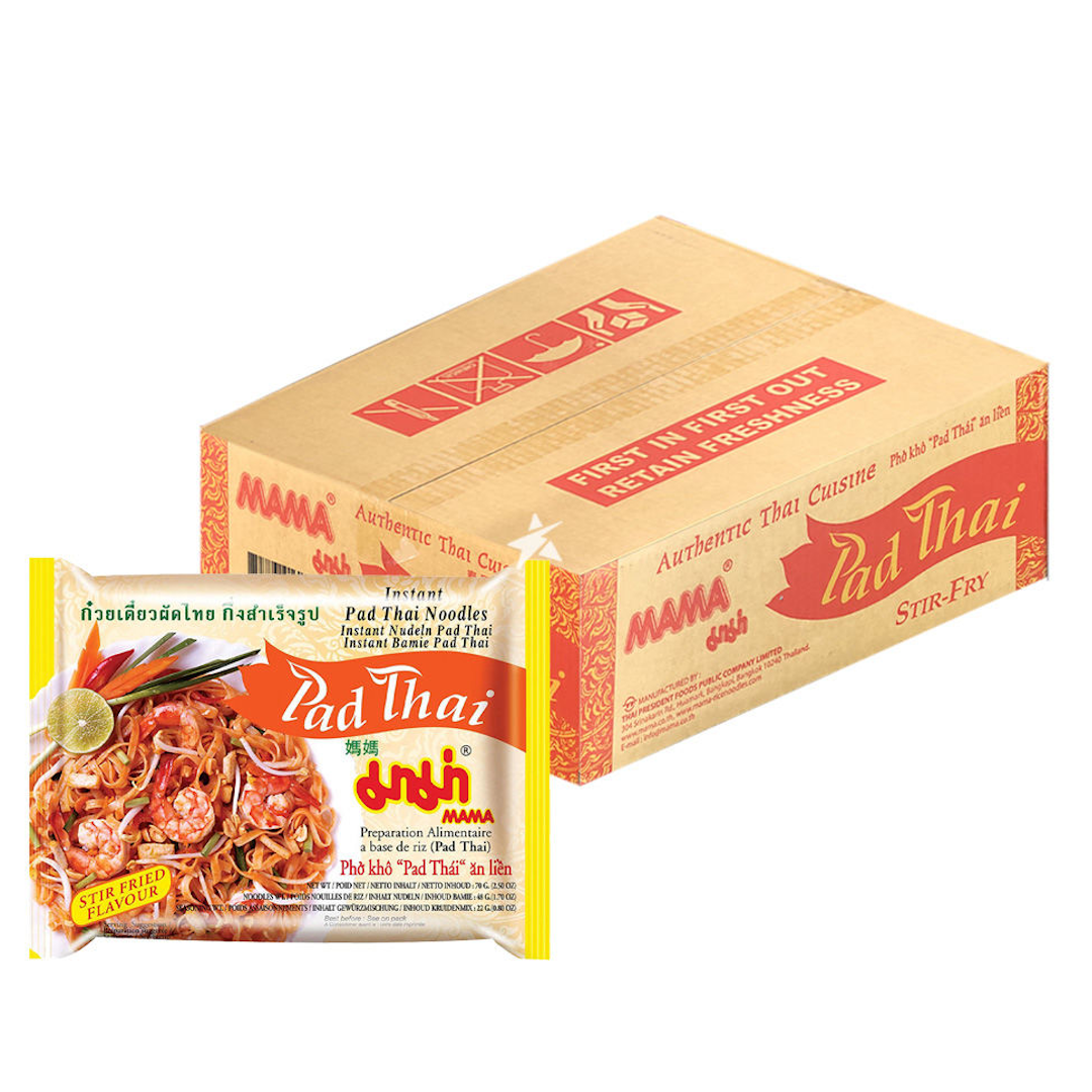 Mama Pad Thai Instant Noodle 2.47oz pack of 30 1 each