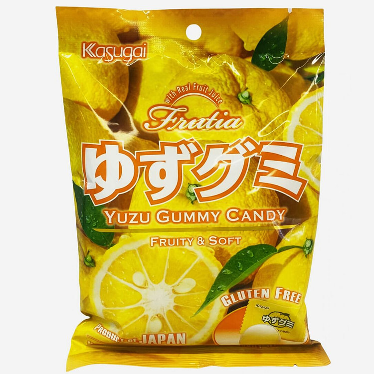 Kasugai Japanese Gummy Yuzu Flavor