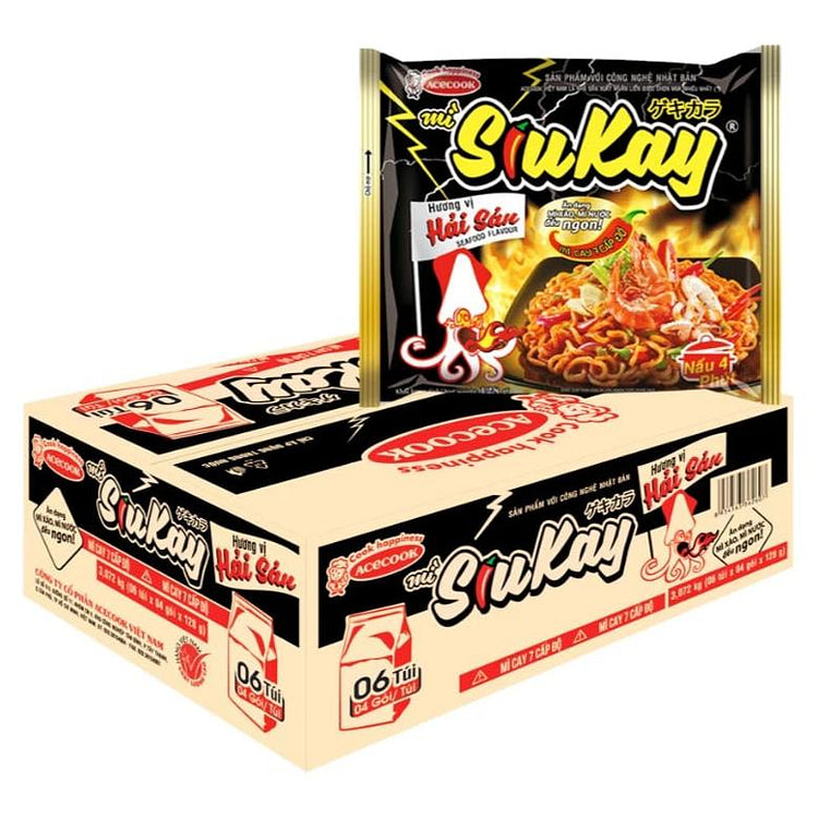 Siukay 海鲜面 4.5oz 24包