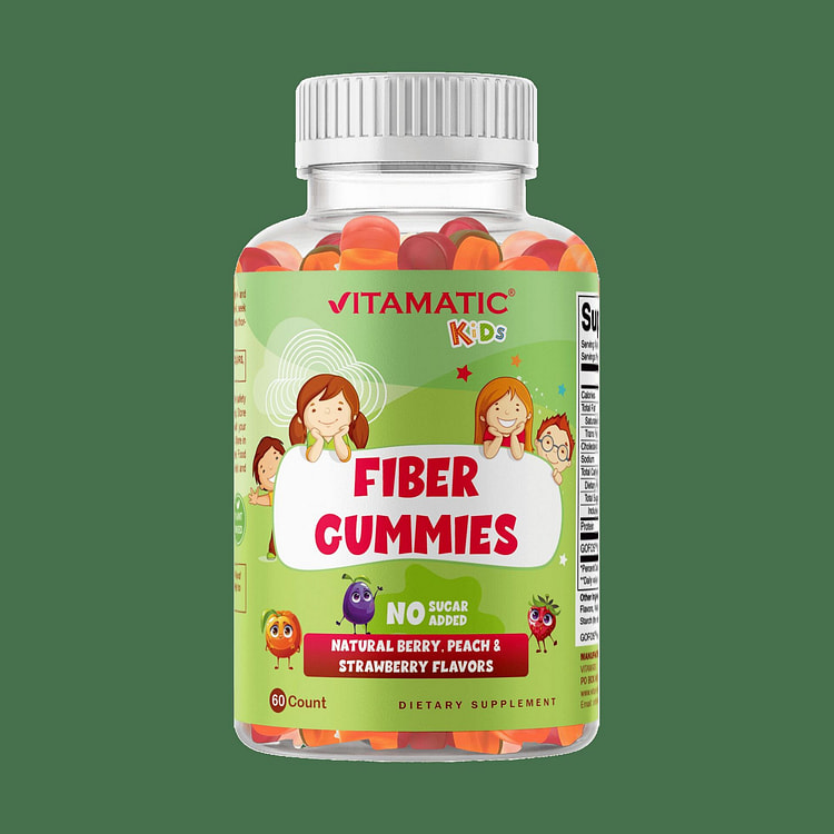 Kids Fiber Gummies - 60 Gummies