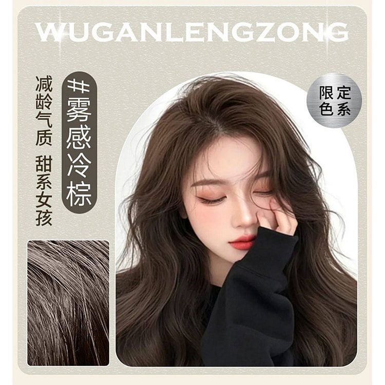 【圣迪卡洛】雾感冷棕色染发膏 2瓶 400 毫升