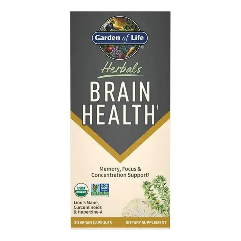 Garden of Life Herbals Brain Health (30 Capsules) 2.1 oz