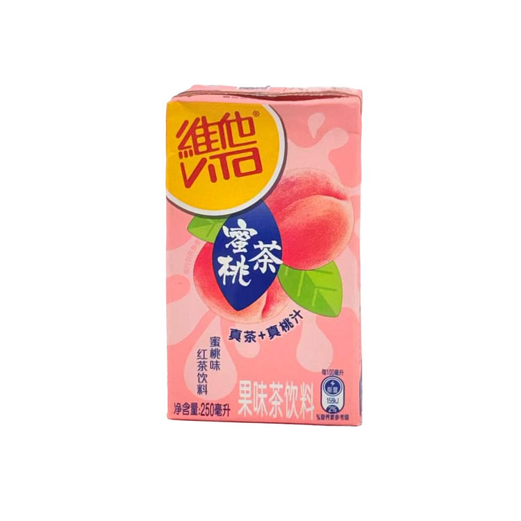 Vita Peach-flavored Red Tea 6 cans 250 ml