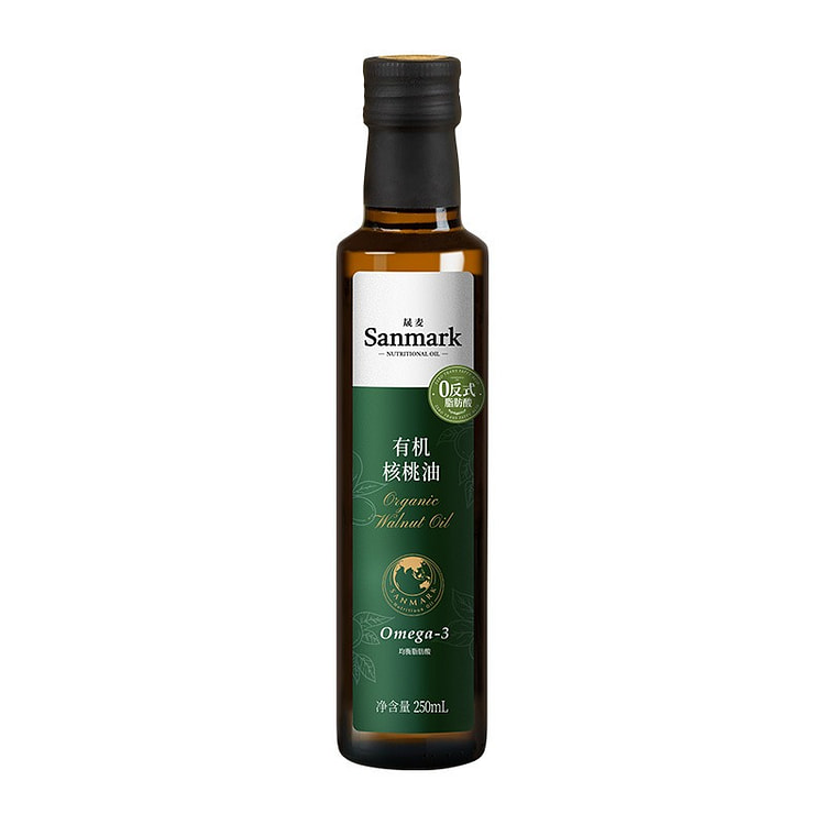 Sanmark Organic Walnut Oil 250ml 1 bottle