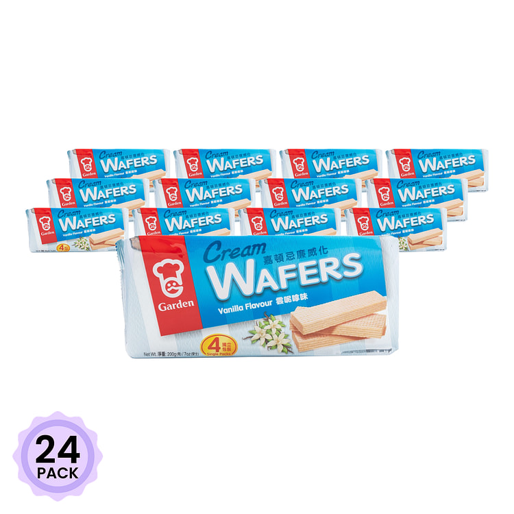 Bánh Xốp Kem Vani Garden 200 g*24 pack