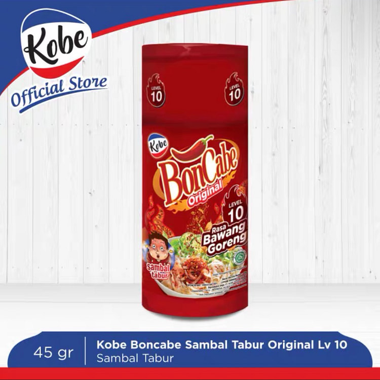 Medium spicy Kobe chili powder in Indonesia