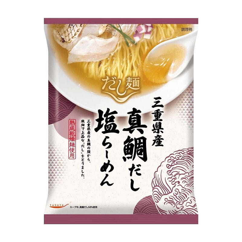 TABETE Mie Snapper Salt Soup Ramen 110 g