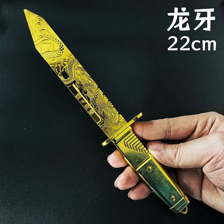 信条三角洲玩具北极星金属（龙牙模型22cm） 1 包