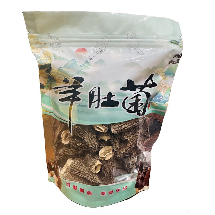 头茬精选特级云南羊肚菌 50g/袋  0熏硫0添加 1 盒