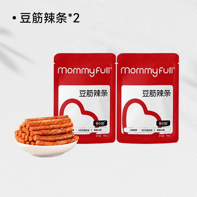 Spicy strips and bean tendons,100g*2 bags