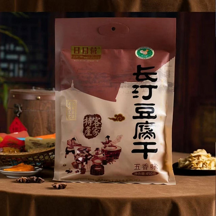 福建客家闽西八大干长汀豆腐干五香味450g
