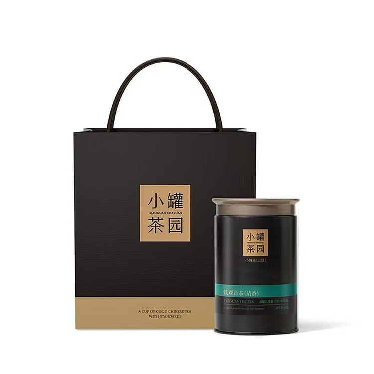 小罐茶流金系列清香铁观音 60g*1罐 60 克