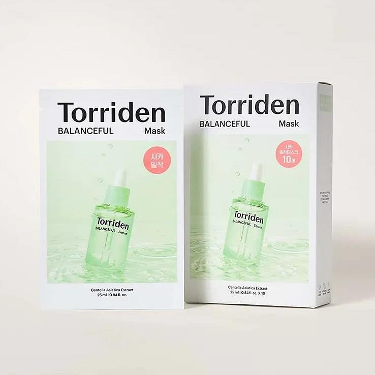 TORRIDEN Balanceful Cica Mask 10Pcs