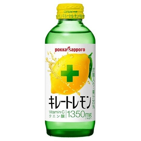 Pokka Sapporo Lemon Juice Carbonated Drink 155ml 1 bottle