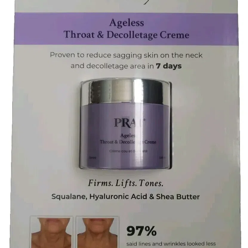 PRAI Ageless Throat and Decolletage Creme 3.4 oz 1 fl.oz
