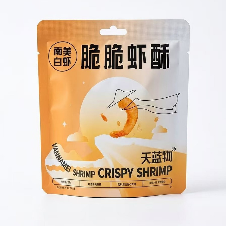 天蓝物-脆脆虾酥 25g 1 包