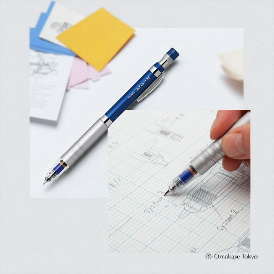 Zebra Sharp Pen Delgado Type LX (Blue) 18 グラム