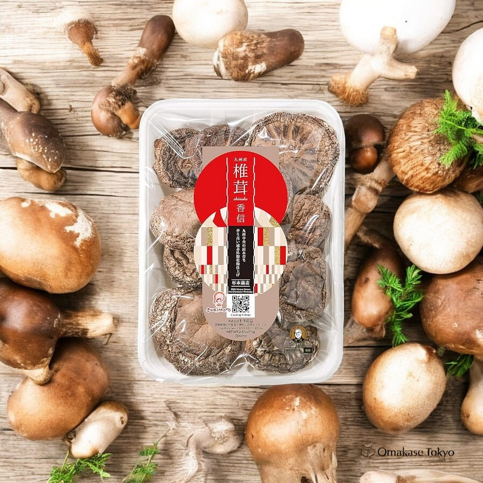 Sugimoto Shoten Takachiho-go Shiitake Mushrooms 100 g
