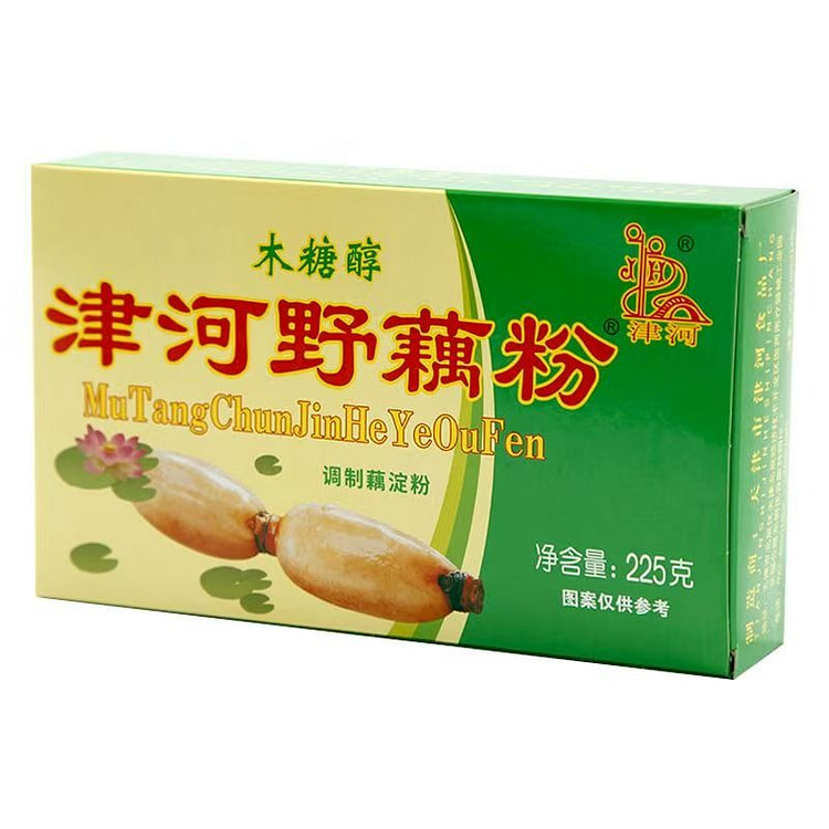 天津津河藕粉木糖醇225g