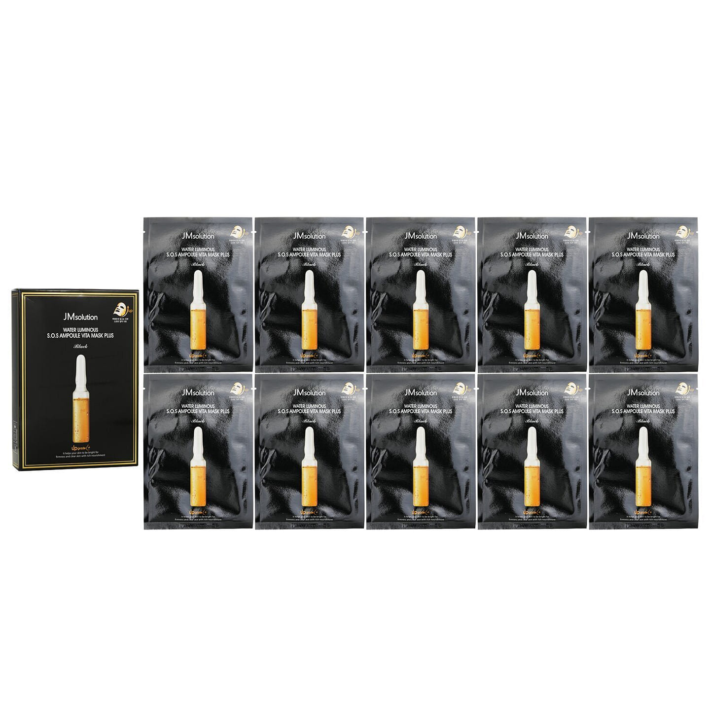 JM Solution Water Luminous S.O.S Ampoule Vita Mask Plus 714464 10 ml