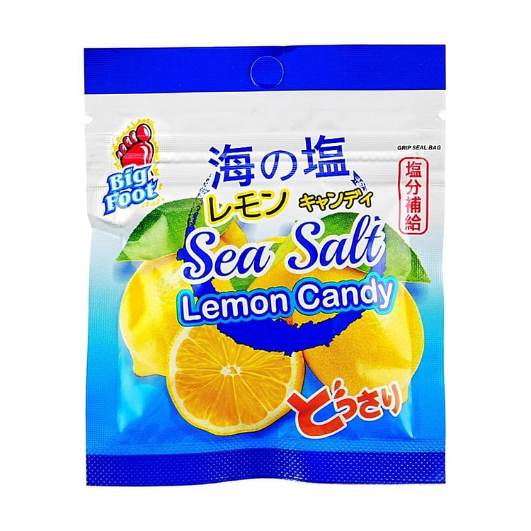 大马碧富 海盐咸柠檬糖 清凉润喉糖 15g *6 90 克
