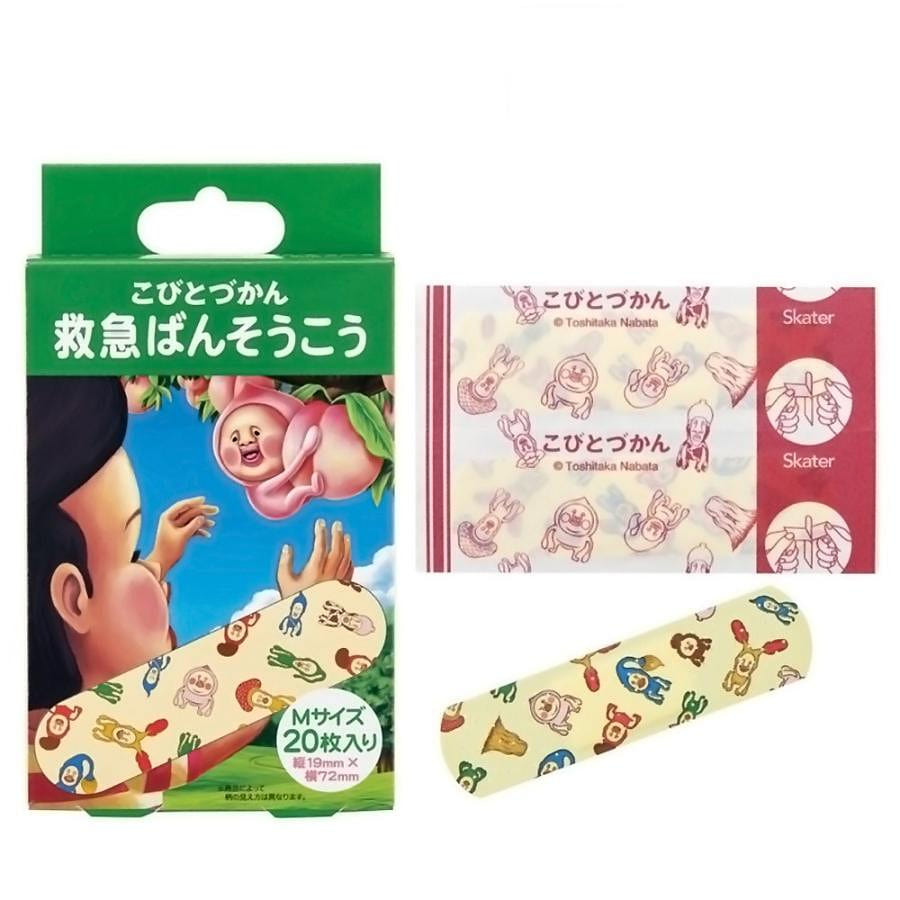 Skater Kobitos Cute Aid Bandages Size M 20 count