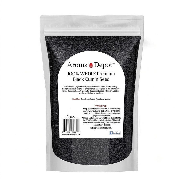 Black Cumin Seed NIGELLA SATIVA Black Seed 4 oz