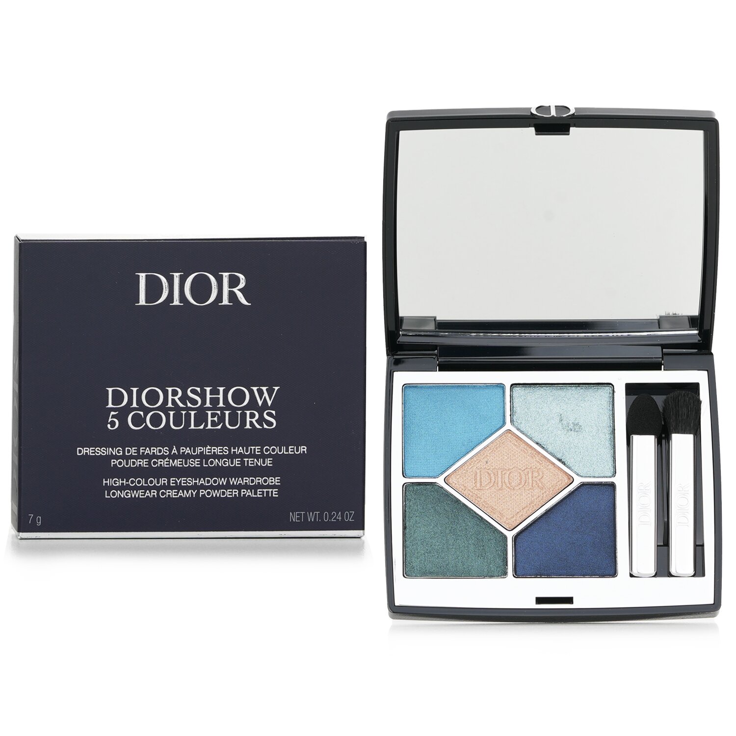Get Christian Dior Stunning five-color eyeshadow - #279 Demin 7g