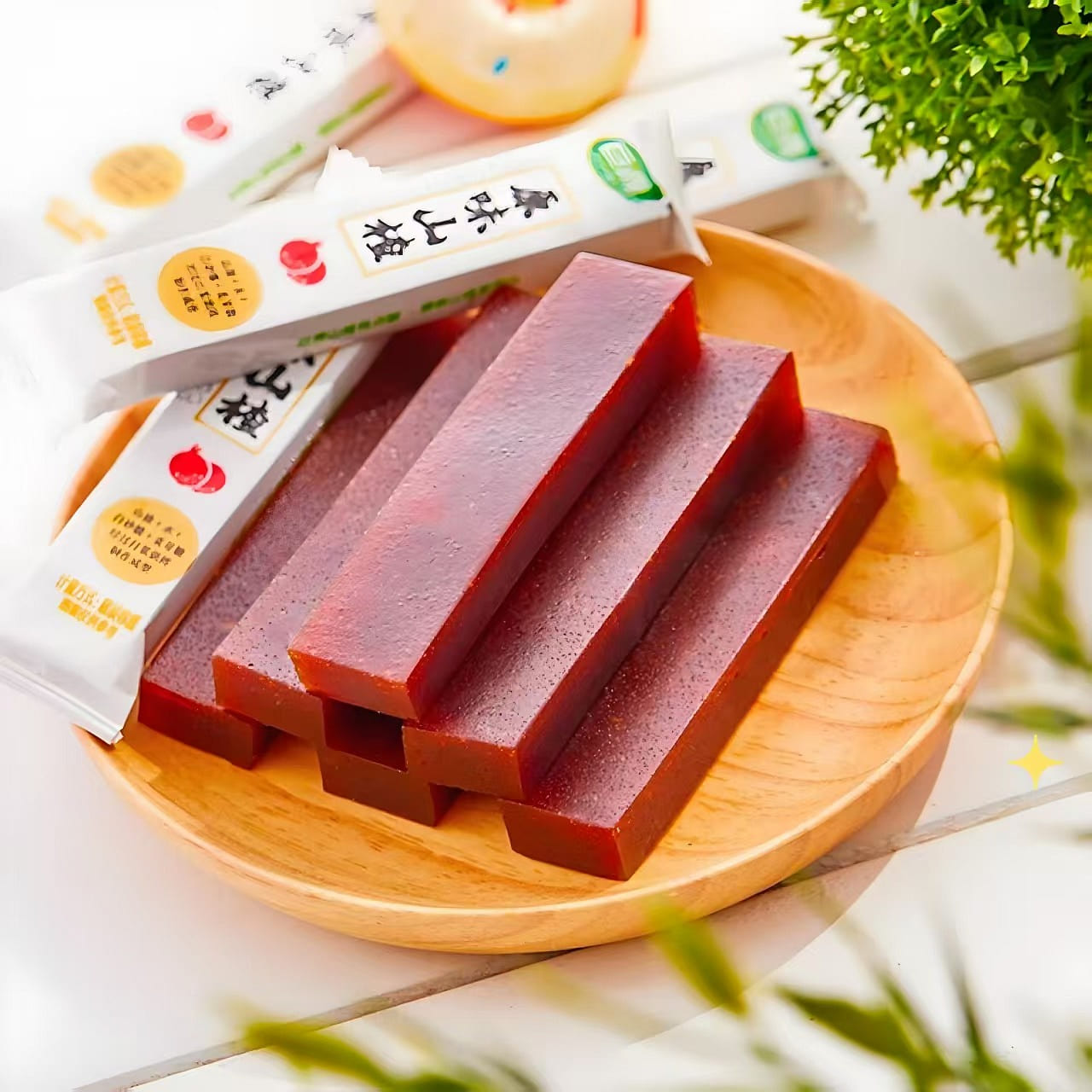 Hawthorn Fruit Roll, 400g x 2 bags 400 g