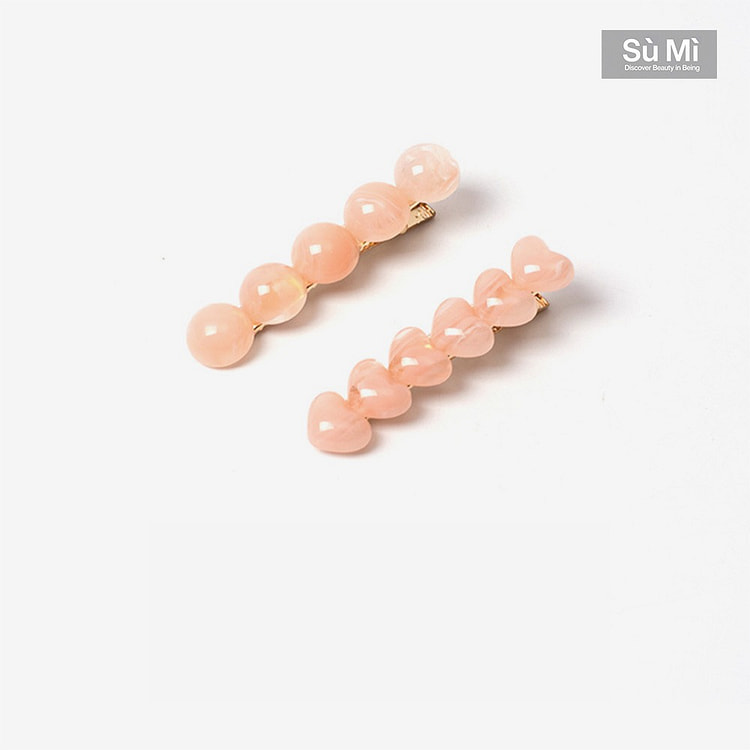 SUMI竹露听荷 清透粉 发饰礼盒装